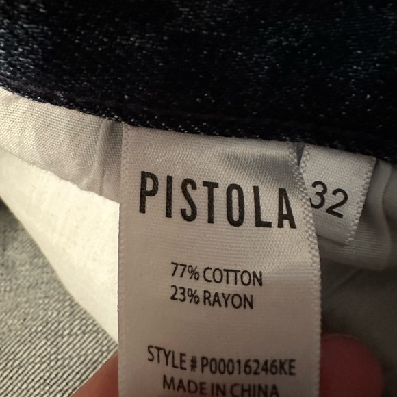 Pistola Loretta High Rise Wide Leg Ankle - NWT - Size 32 - Picture 10 of 16